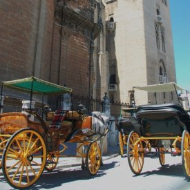 Arrival in Sevilla