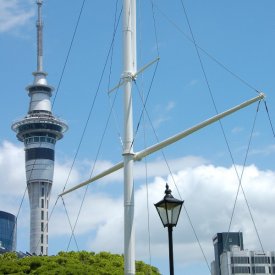 Arrival in Auckland