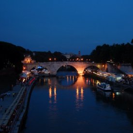 Arrival in Rome