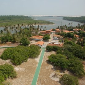 El río Preguiça: Caburé y Atins