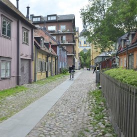 El casco antiguo, la city y Vasastan