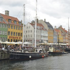 Arrival to Copenhagen: the Nyhavn