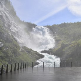 The train from Flam to Myrdal