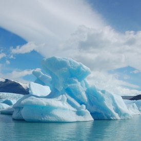 Navigating the glaciers