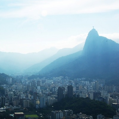  Natalia Sans viajó a Brasil