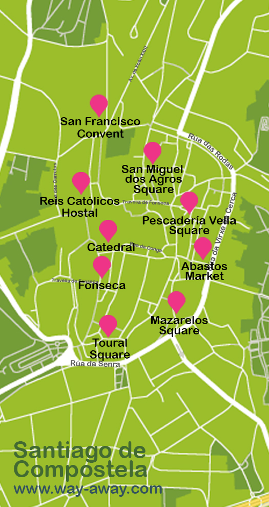 Map of Santiago #onlyen