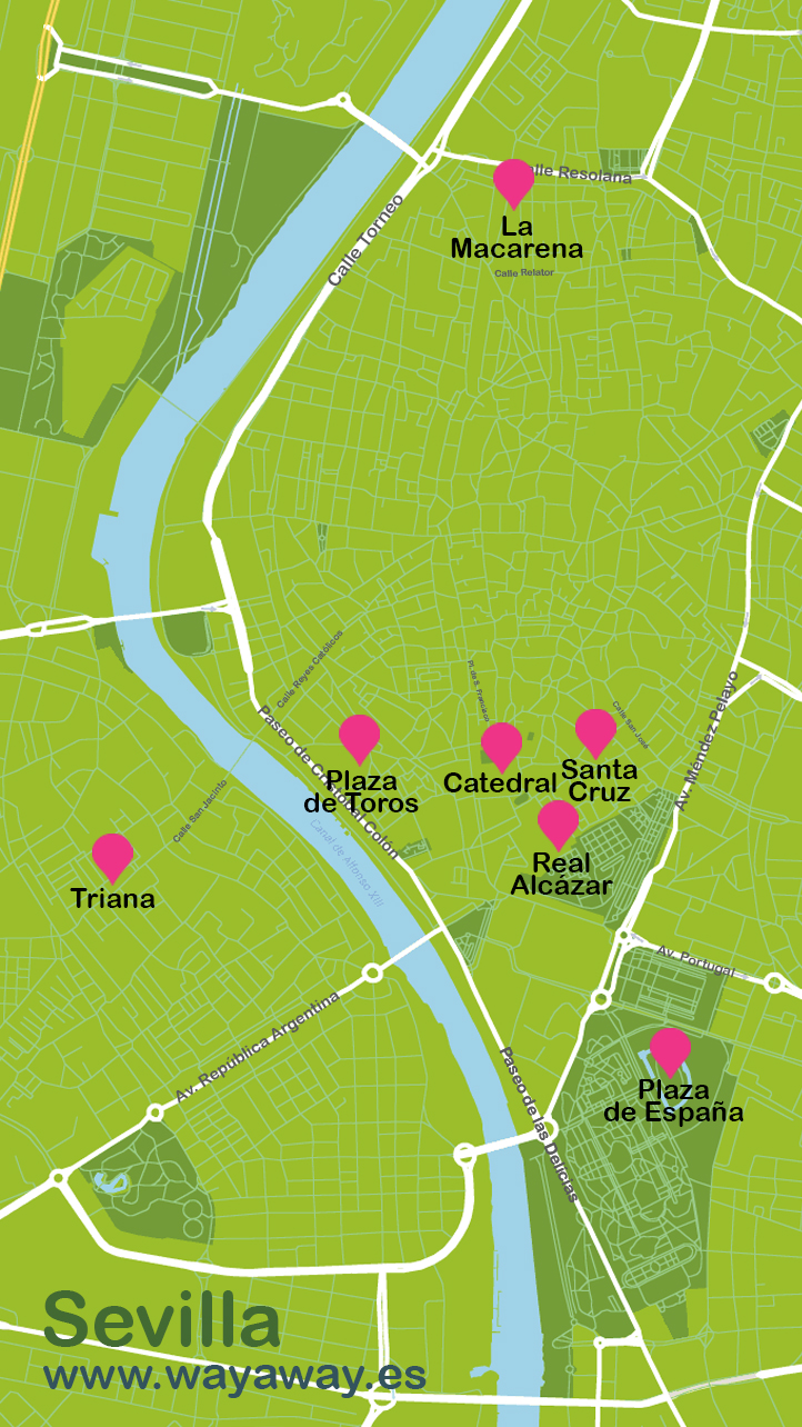 Mapa de Sevilla #onlyes
