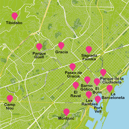 viajar a Barcelona en 4 días