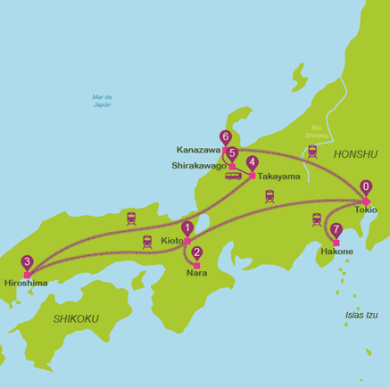 Japan in 14 days for independent travellers