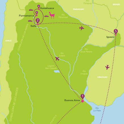 viajar a Argentina en 18 días (ene-jun)