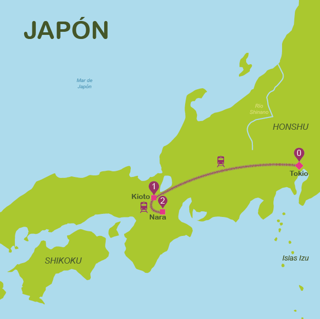 viajar a Japón en 7 días