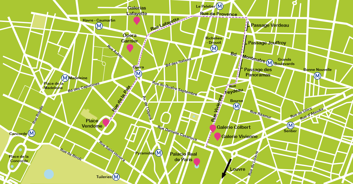mapa paris 6